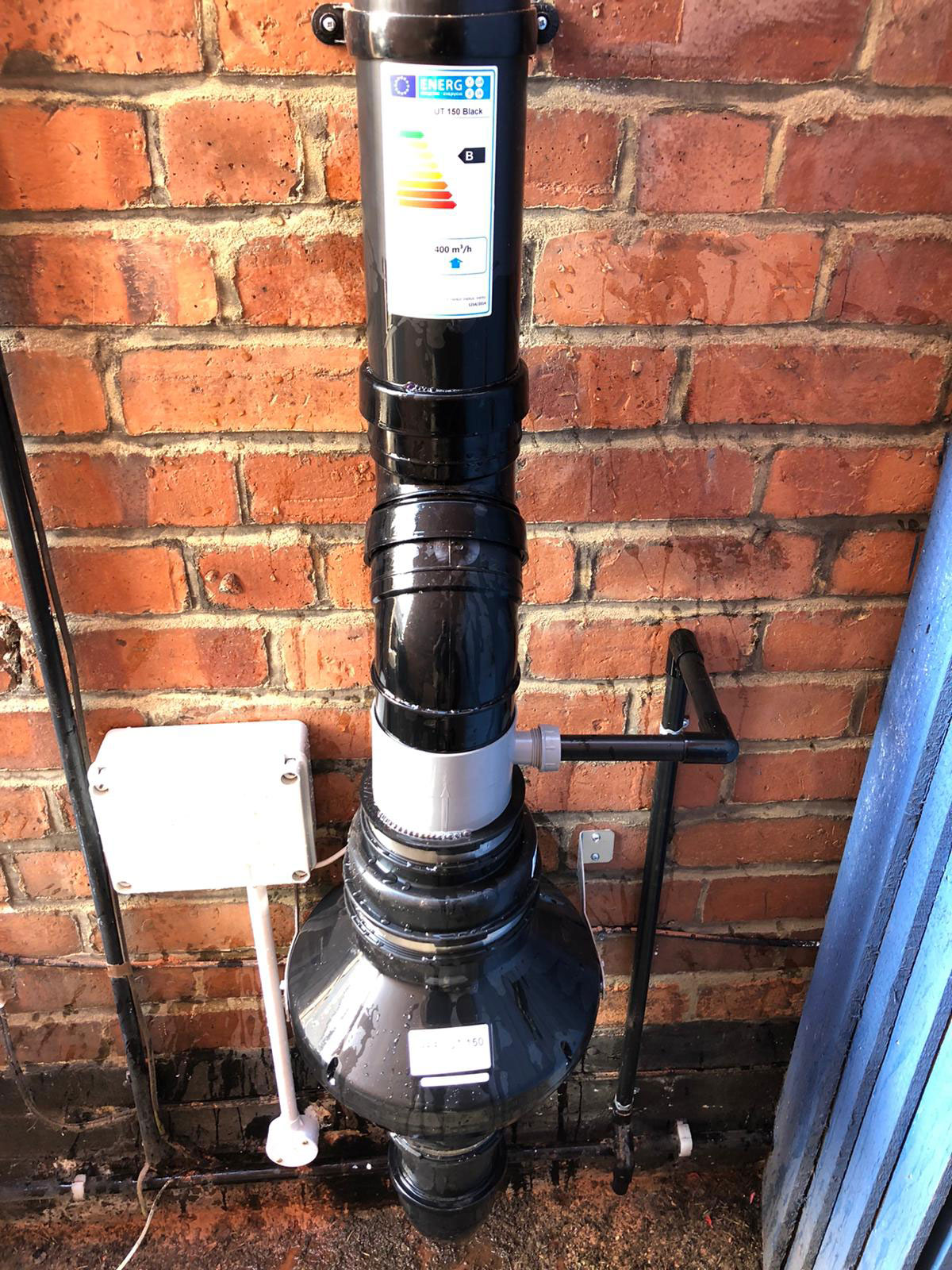 radon pipe