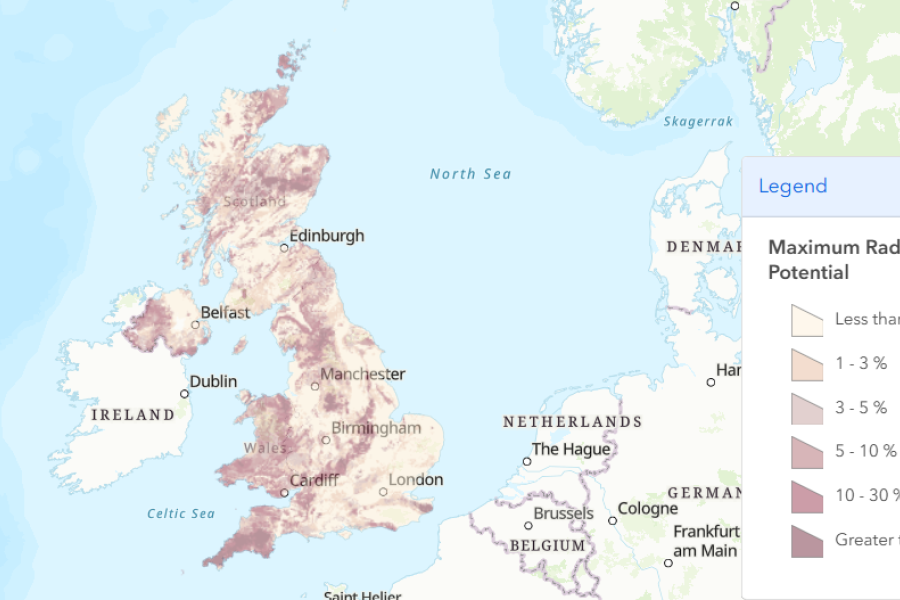 UK Radon Map