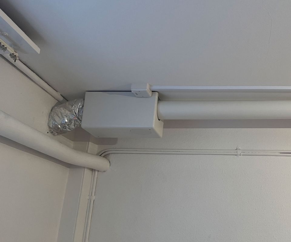 radon wall mounted
